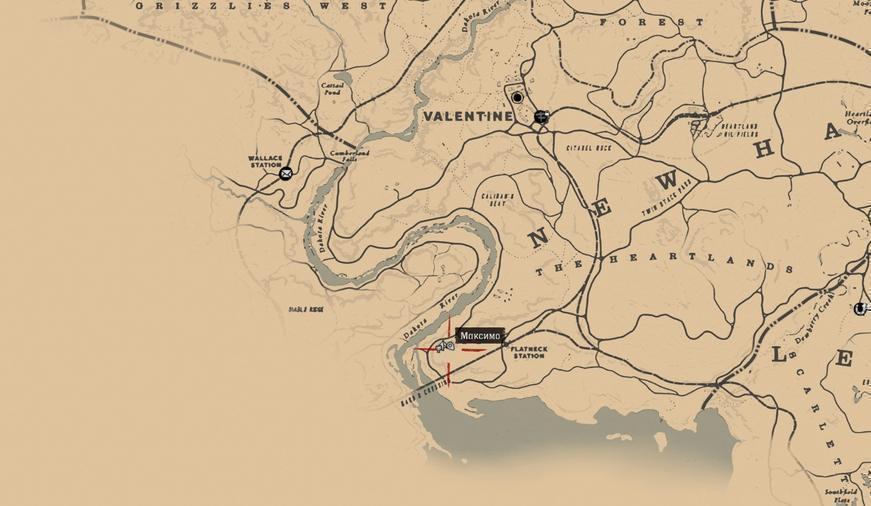 Rdr 2 где найти оружие карта